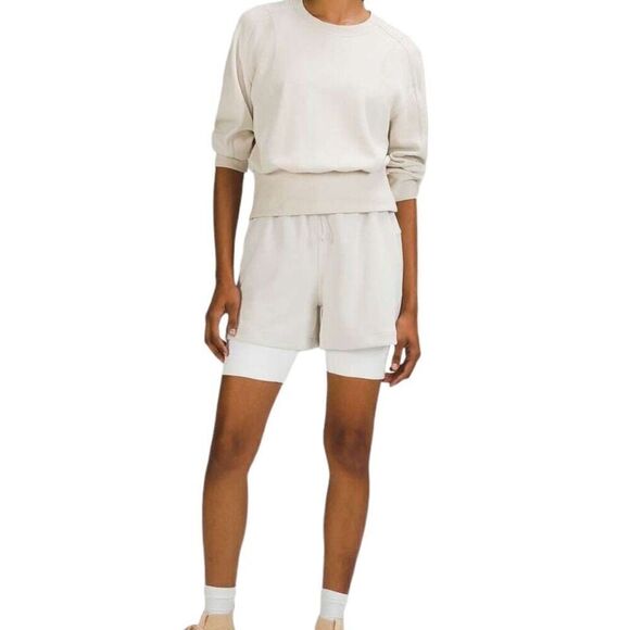 Lululemon Softstreme Ribbed-Hem Pullover *Natural Ivory - Picture 7 of 8